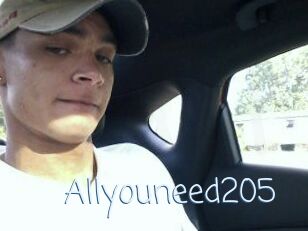 Allyouneed205