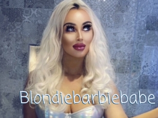 Blondiebarbiebabe