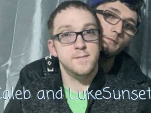 Caleb_and_LukeSunset