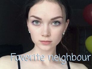 Favorite_neighbour